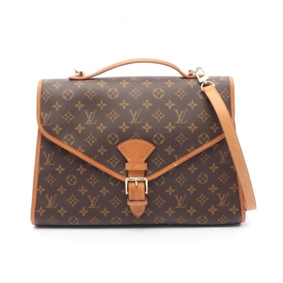 Louis Vuitton Beverly Handbag, Coated Canvas and Leather, Monogram, Women's, ... - Picture 1 of 13